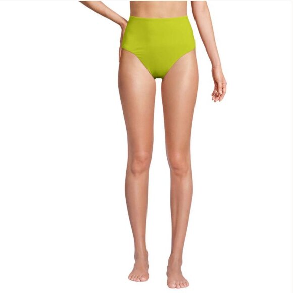 Lands' End Cheeky High Waisted Bikini Bottoms - Size: 8 Long - NWT - Picture 10 of 12